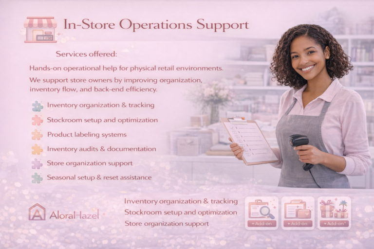 In-Store Operations Support
