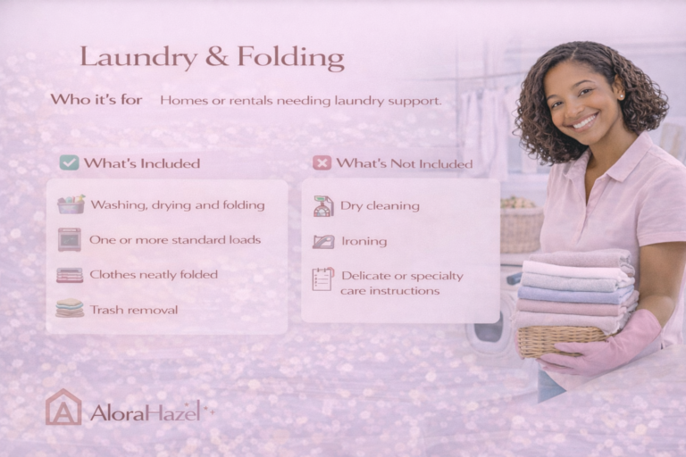 Laundry & Folding